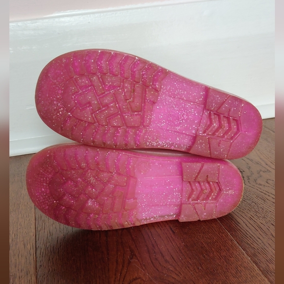 Disney Princesses Pink Rain Boots (for little girls size 12) - Picture 5 of 12